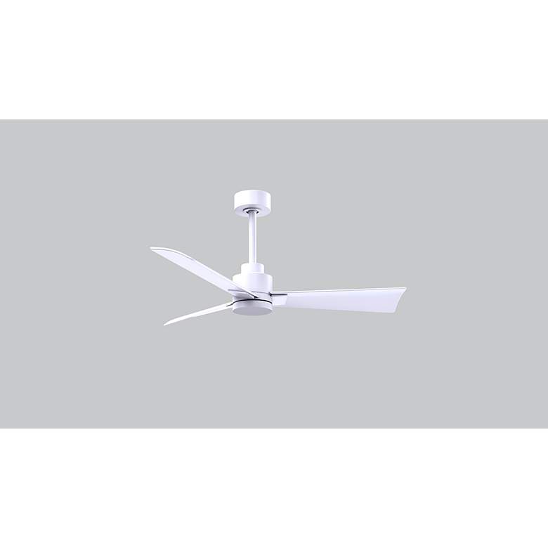 Image 6 42" Alessandra Matte White and Matte White Ceiling Fan more views