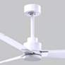 7_42" Alessandra Matte White and Matte White Ceiling Fan more views