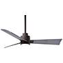 42" Alessandra Textured Bronze and Barnwood LED Ceiling Fan