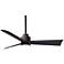 42" Alessandra Textured Bronze and Black LED Ceiling Fan