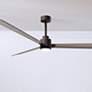 2_42" Alessandra Textured Bronze and Gray Ash LED Ceiling Fan