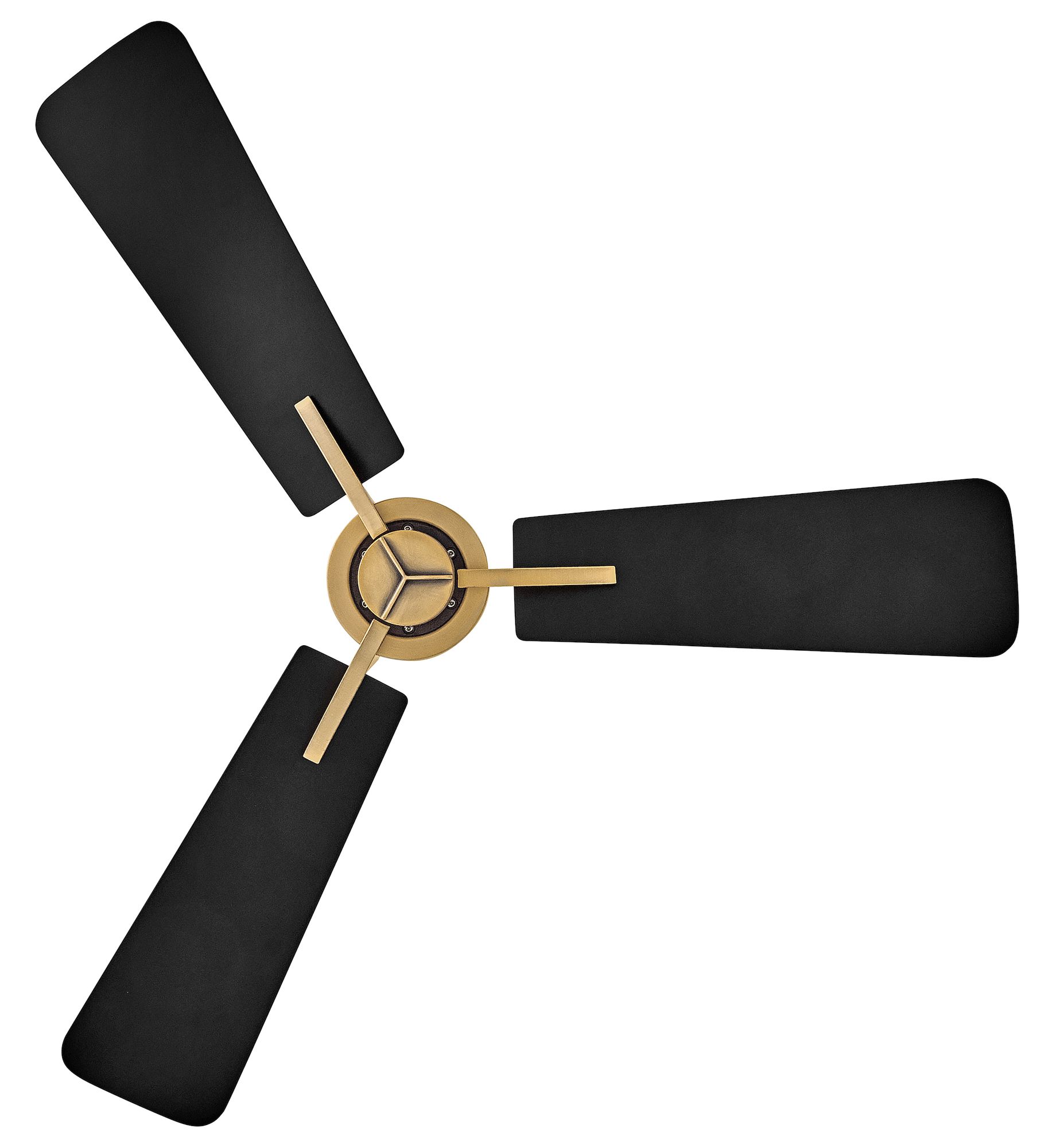 42" Atticus Heritage Brass and Black LED Smart Ceiling Fan