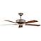 42" Concord California Home Oil-Brushed Bronze Ceiling Fan