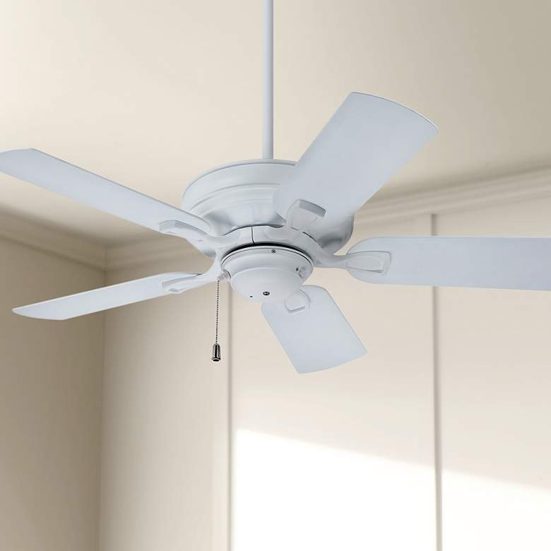 Image 1 42" Emerson Veranda Outdoor Satin White Ceiling Fan