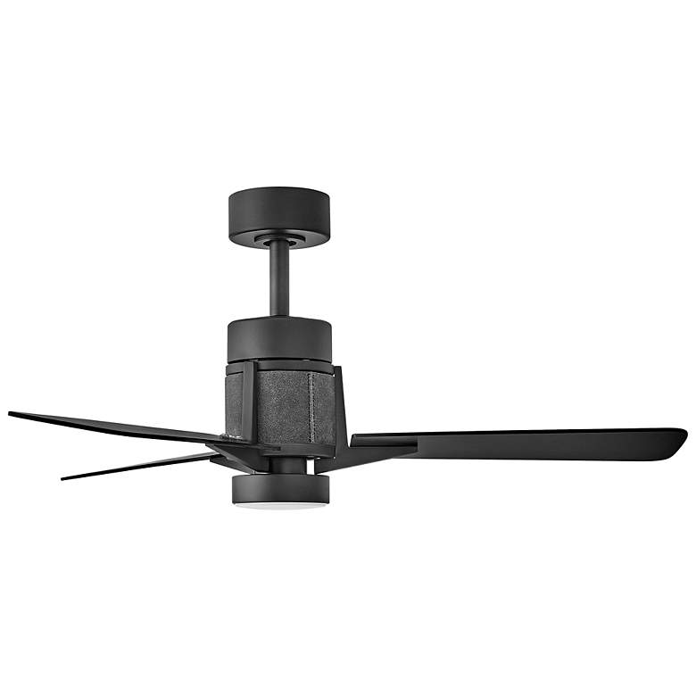 Image 5 42" Hinkley Atticus Matte Black Finish 3-Blade LED Smart Ceiling Fan more views