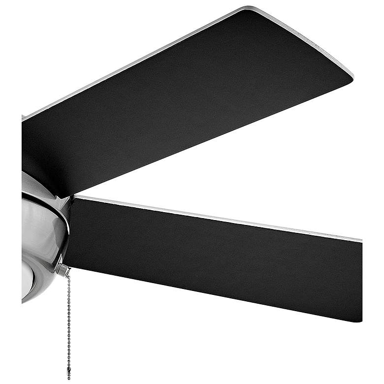 Image 5 42" Hinkley Croft Brushed Nickel Indoor Pull-Chain LED Ceiling Fan more views