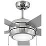 5_42" Hinkley Croft Brushed Nickel Indoor Pull-Chain LED Ceiling Fan more views