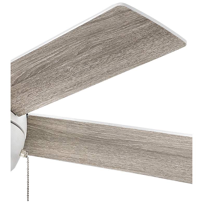 Image 5 42" Hinkley Croft Chalk White Indoor Pull-Chain LED Ceiling Fan more views