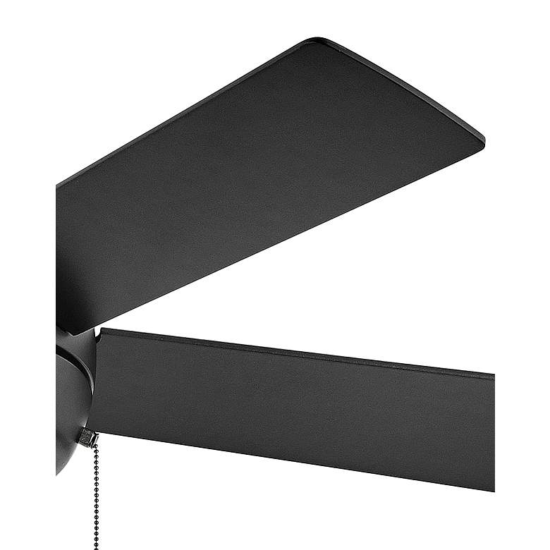 Image 4 42" Hinkley Croft Matte Black Indoor Pull-Chain LED Ceiling Fan more views