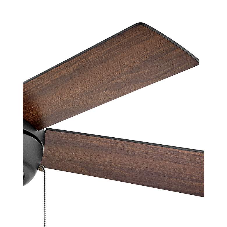 Image 6 42" Hinkley Croft Matte Black Indoor Pull-Chain LED Ceiling Fan more views