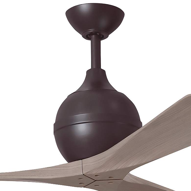 Image 5 42" Irene-3 Textured Bronze and Gray Ash Ceiling Fan more views