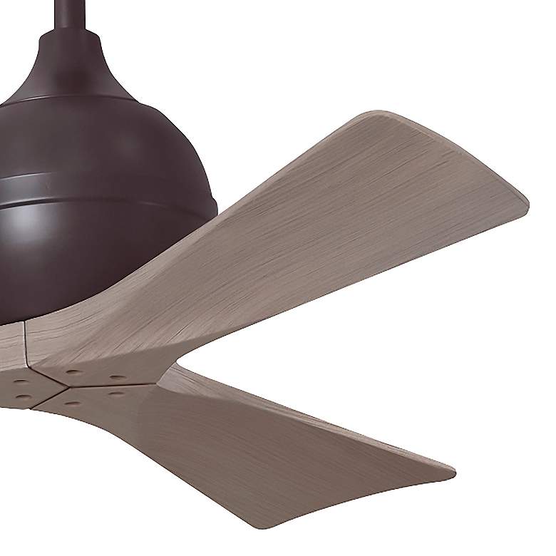 Image 6 42" Irene-3 Textured Bronze and Gray Ash Ceiling Fan more views