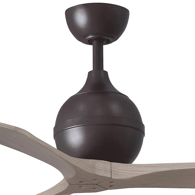 Image 7 42" Irene-3 Textured Bronze and Gray Ash Ceiling Fan more views