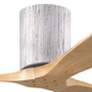 5_42" Irene-3H Barnwood and Light Maple Tone Ceiling Fan more views