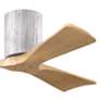 6_42" Irene-3H Barnwood and Light Maple Tone Ceiling Fan more views