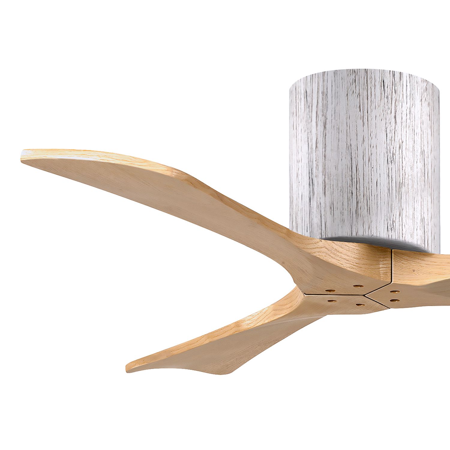 42" Irene-3H Barnwood and Light Maple Tone Ceiling Fan