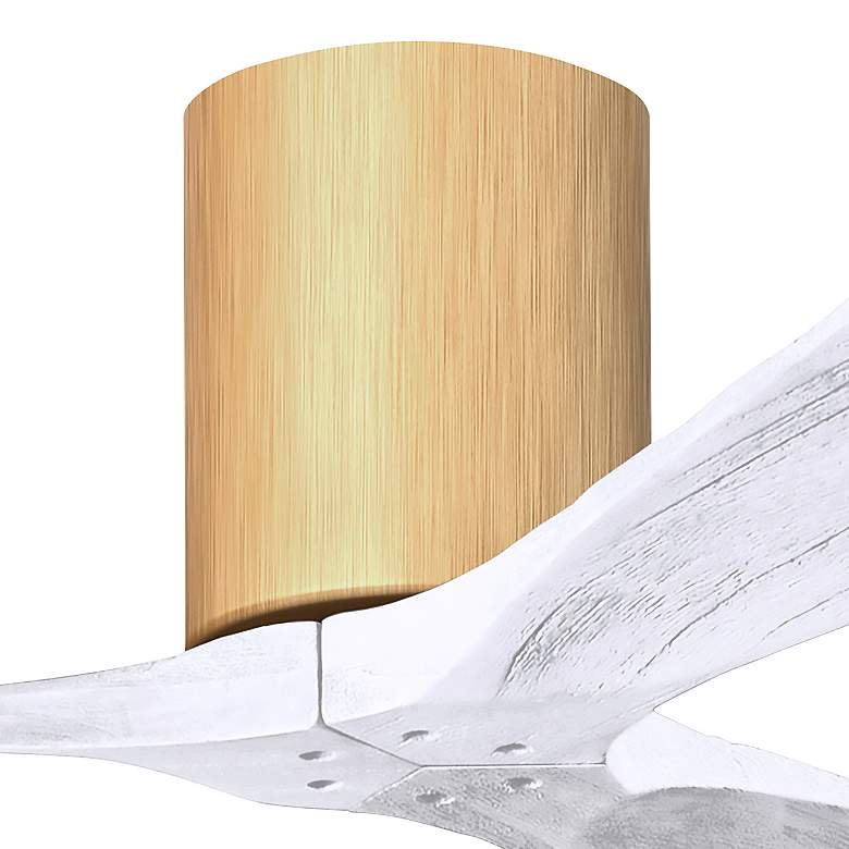 Image 5 42" Irene-3H Light Maple and Matte White Ceiling Fan more views