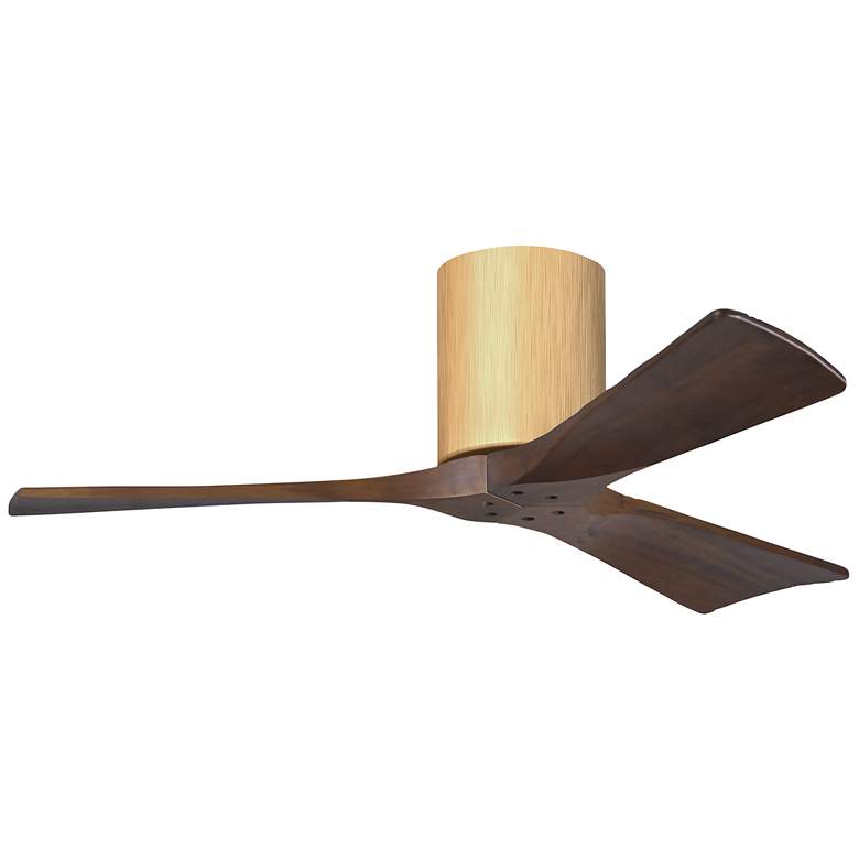 Image 1 42" Irene-3H Light Maple and Walnut Tone Ceiling Fan