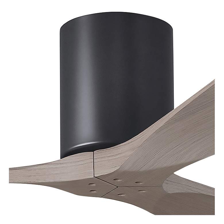 Image 3 42" Irene-3H Matte Black and Gray Ash Ceiling Fan more views