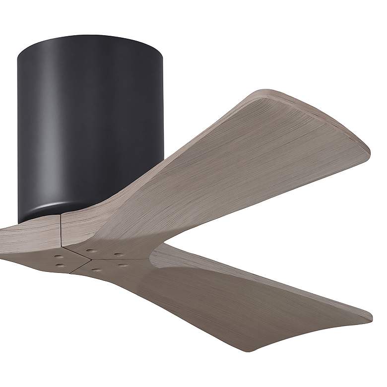 Image 7 42" Irene-3H Matte Black and Gray Ash Ceiling Fan more views
