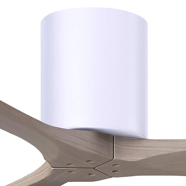 Image 7 42" Irene-3H Matte White and Gray Ash Ceiling Fan more views
