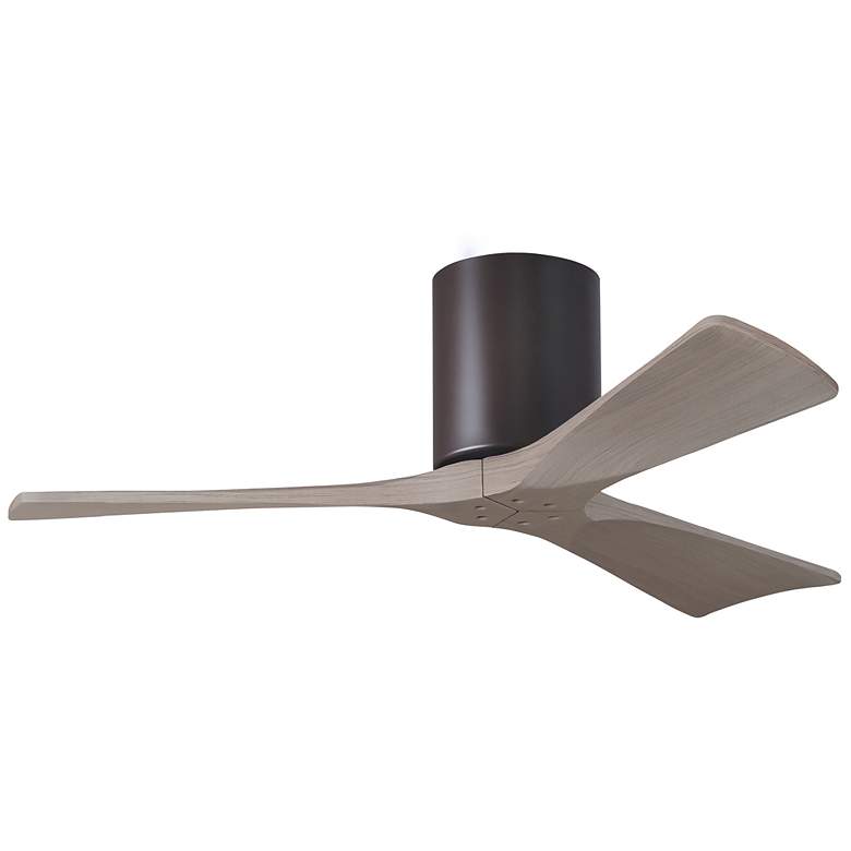 Image 1 42" Irene-3H Textured Bronze and Gray Ash Ceiling Fan