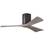 42" Irene-3H Textured Bronze and Gray Ash Ceiling Fan