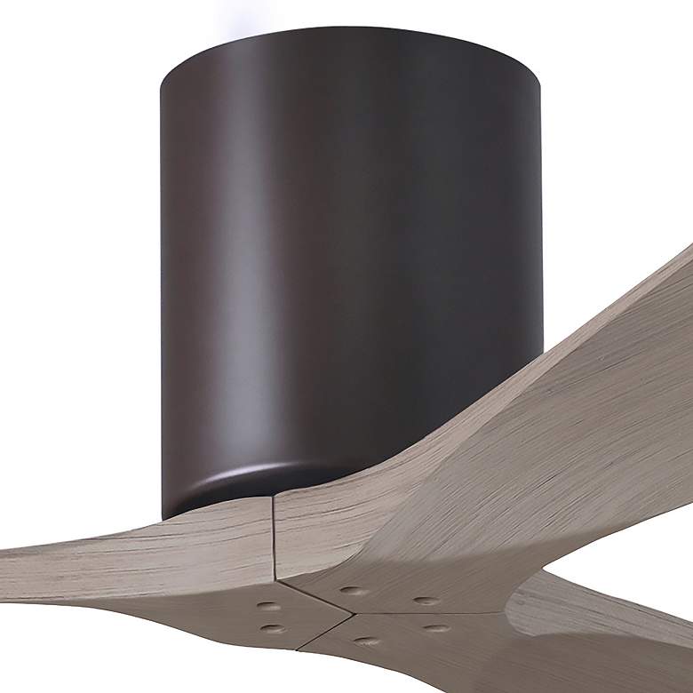 Image 5 42" Irene-3H Textured Bronze and Gray Ash Ceiling Fan more views