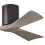 6_42" Irene-3H Textured Bronze and Gray Ash Ceiling Fan more views