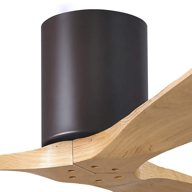 Image 5 42" Irene-3H Textured Bronze and Light Maple Ceiling Fan more views