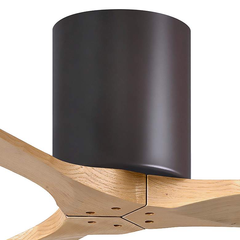 Image 7 42" Irene-3H Textured Bronze and Light Maple Ceiling Fan more views