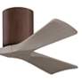 42" Irene-3H Walnut and Gray Ash Ceiling Fan