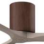 42" Irene-3H Walnut and Gray Ash Ceiling Fan