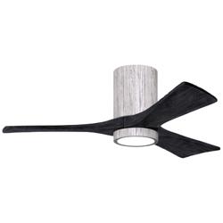 42&quot; Irene-3HLK Barnwood and Matte Black LED Ceiling Fan with Remote