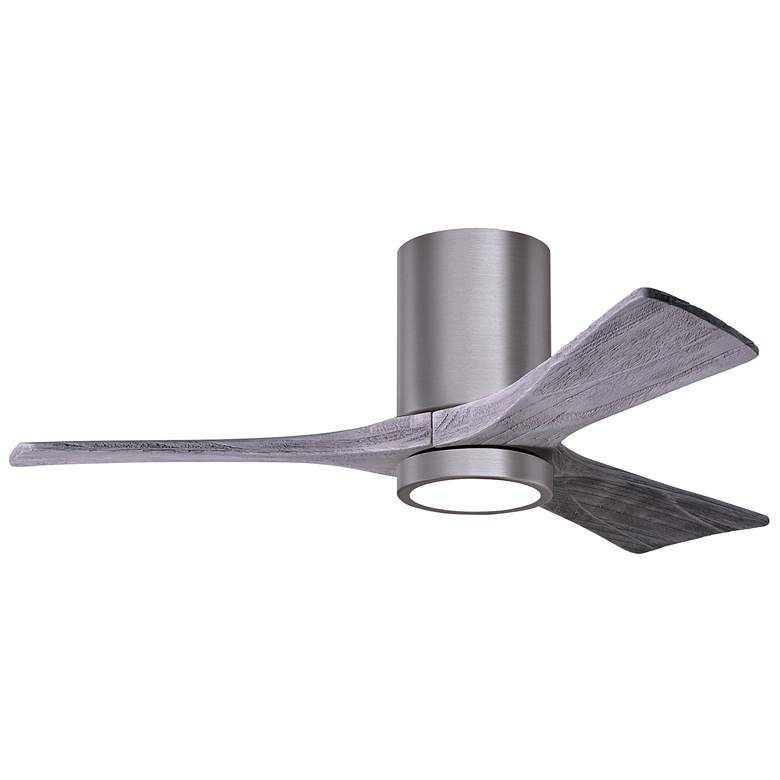 Image 1 42" Irene-3HLK Brushed Pewter and Barnwood Tone Ceiling Fan