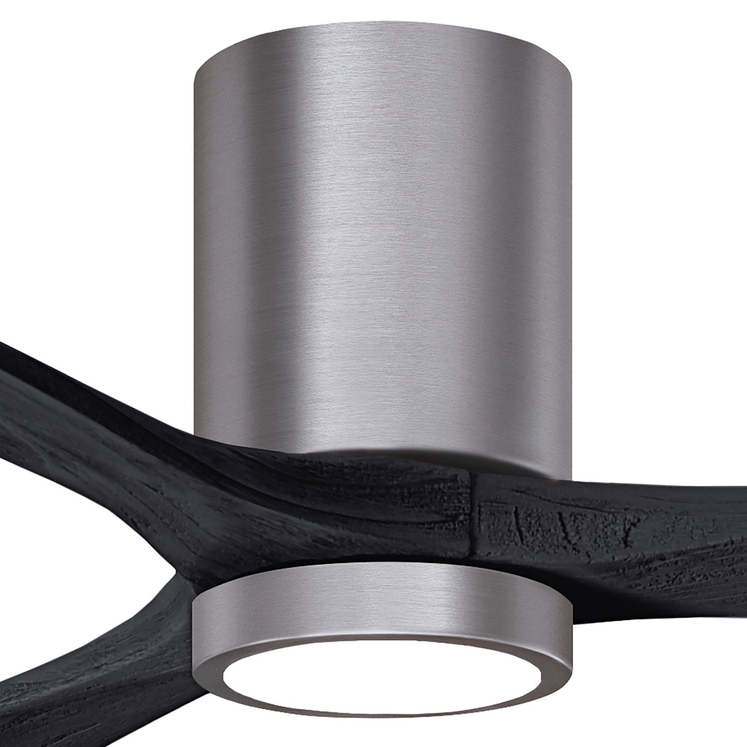 42" Irene-3HLK Brushed Pewter and Matte Black Ceiling Fan