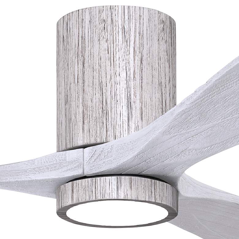 Image 3 42" Irene-3HLK LED Damp Barnwood Matte White Ceiling Fan with Remote more views