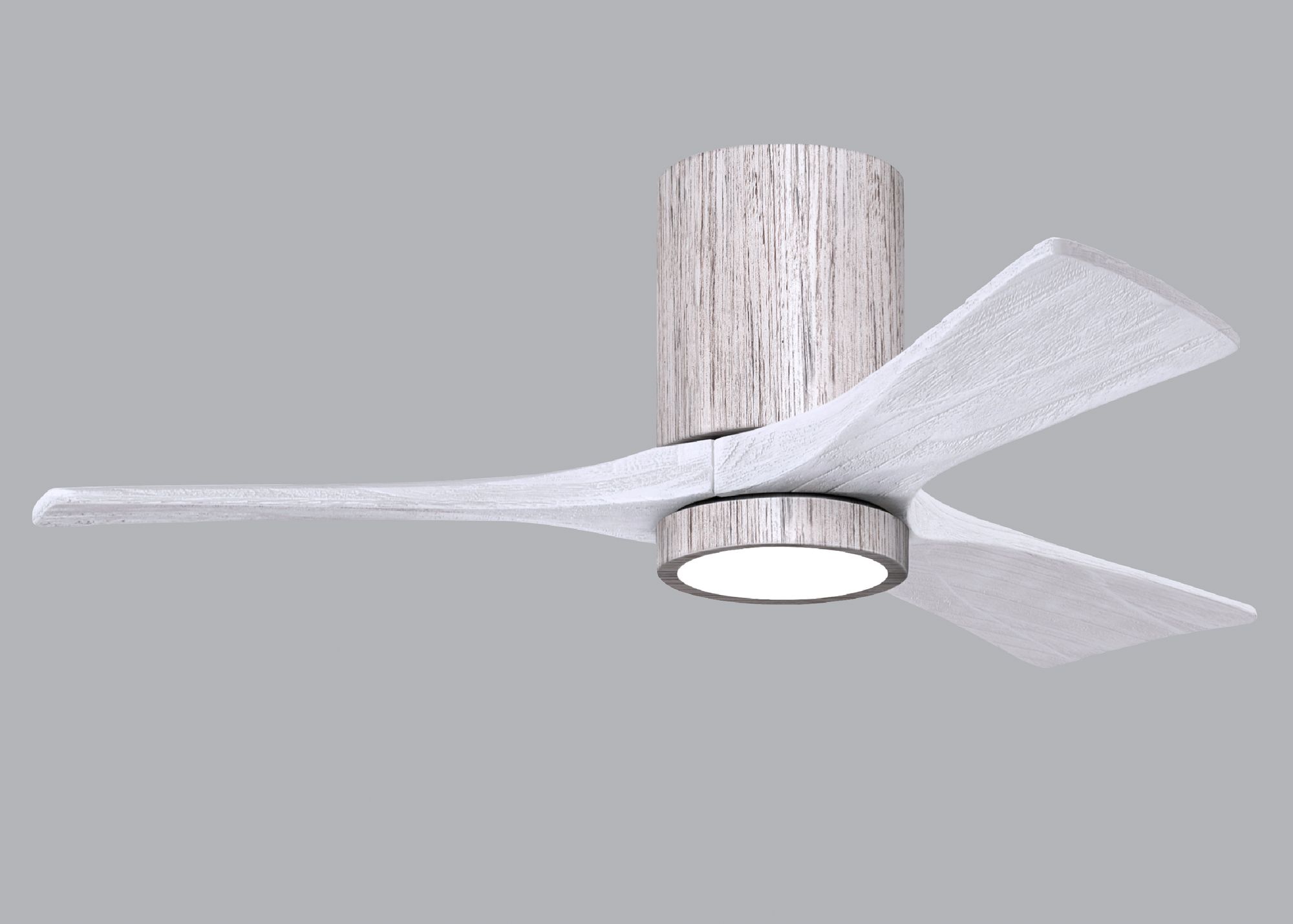 Image 7 42" Irene-3HLK LED Damp Barnwood Matte White Ceiling Fan with Remote more views