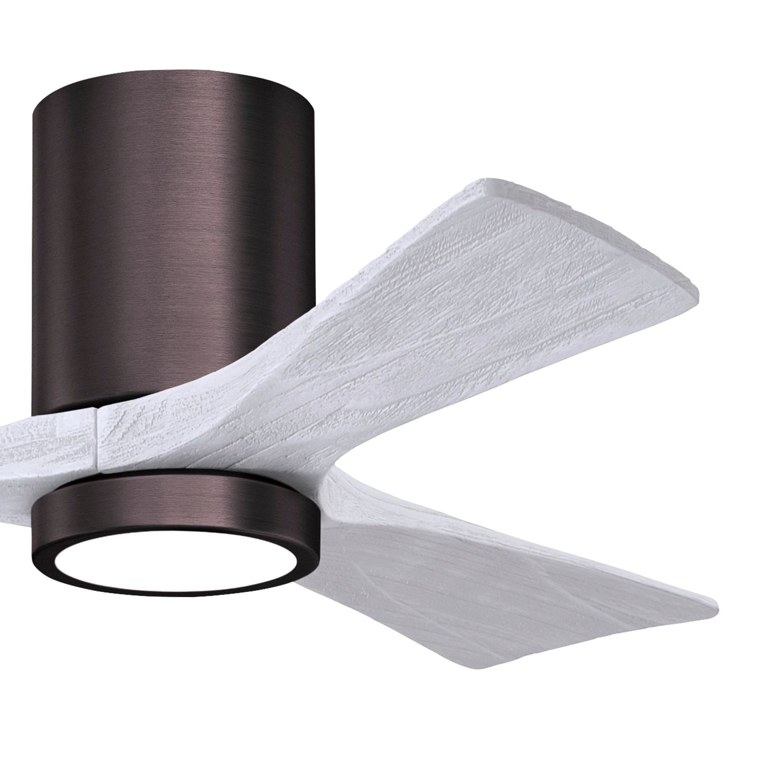 Image 4 42" Irene-3HLK LED Damp Bronze and White Ceiling Fan with Remote more views