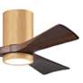 7_42" Irene-3HLK Light Maple and Walnut Tone Ceiling Fan more views
