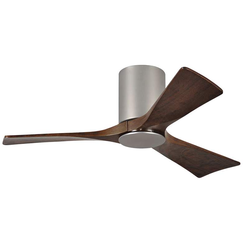 42&quot; Irene-3HLK Nickel 3-Blade LED Damp Hugger Ceiling Fan with Remote more views