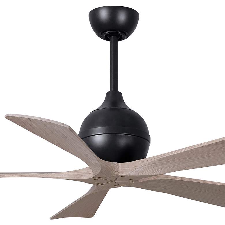 Image 7 42" Irene-5 Matte Black and Gray Ash Ceiling Fan more views