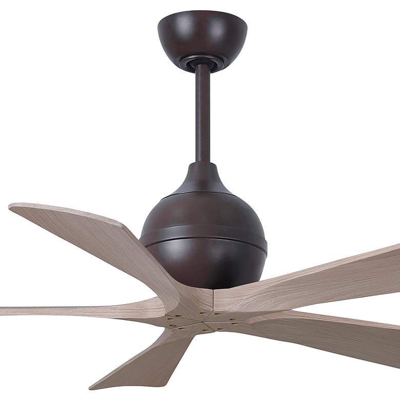 Image 7 42" Irene-5 Textured Bronze and Gray Ash Ceiling Fan more views