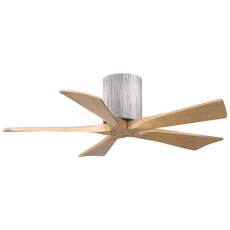 Image 1 42" Irene-5H Barnwood and Light Maple Tone Ceiling Fan