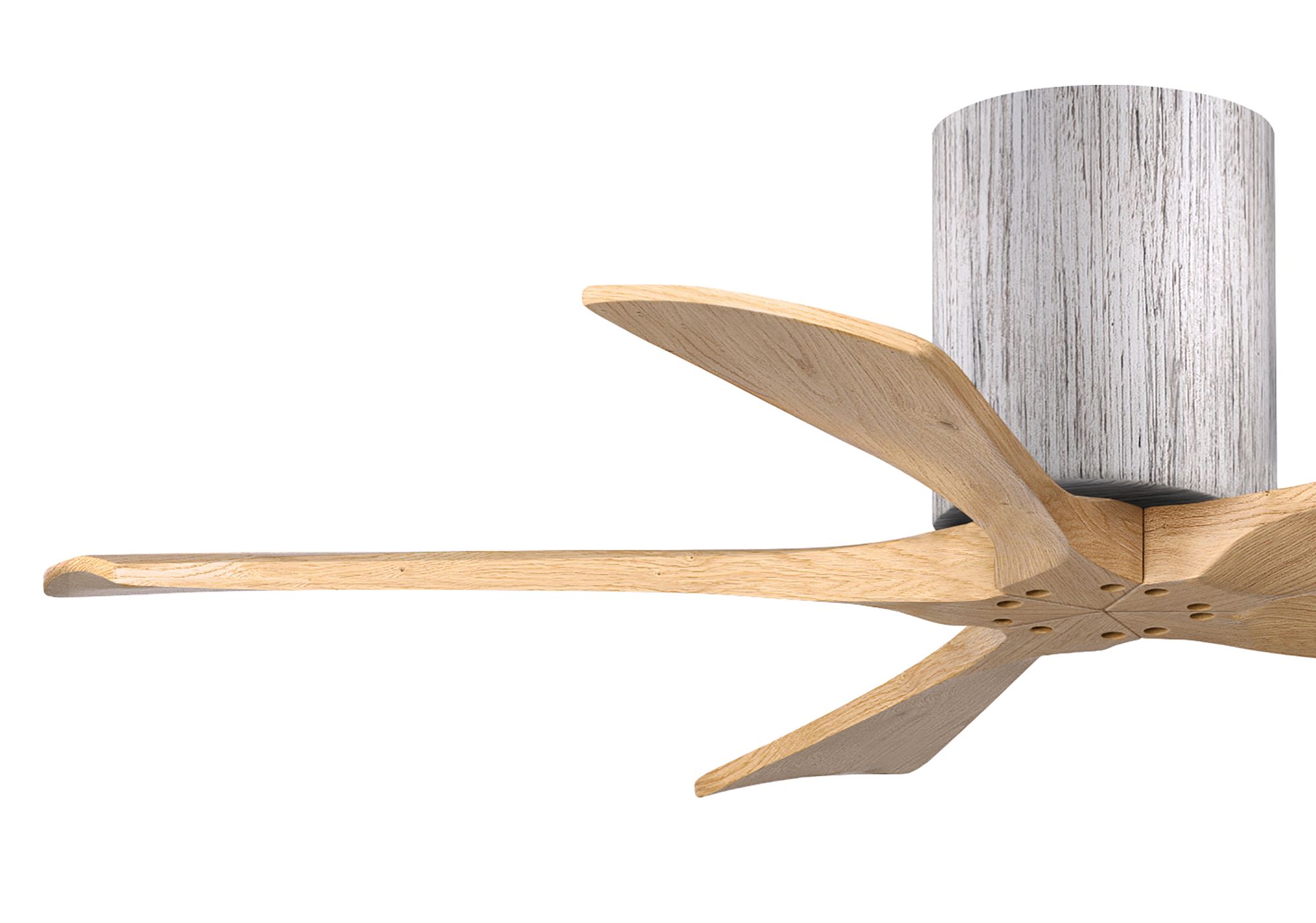 42" Irene-5H Barnwood and Light Maple Tone Ceiling Fan