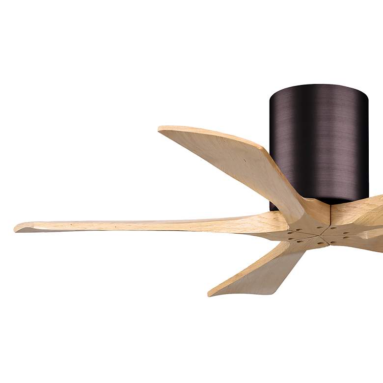 Image 6 42" Irene-5H Brushed Bronze and Light Maple Ceiling Fan more views