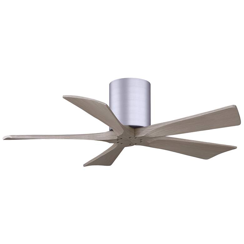 Image 1 42" Irene-5H Brushed Nickel and Gray Ash Ceiling Fan