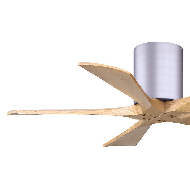 Image 6 42" Irene-5H Brushed Nickel and Light Maple Ceiling Fan more views