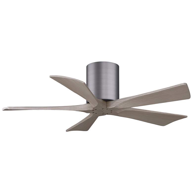 Image 1 42" Irene-5H Brushed Pewter and Gray Ash Ceiling Fan