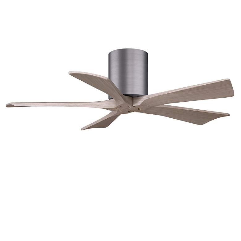 Image 2 42" Irene-5H Brushed Pewter and Gray Ash Ceiling Fan more views